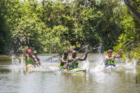 Ozzie Gladwin race starts busy Dusi season